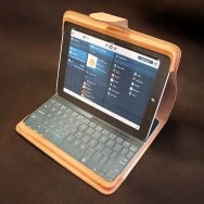 iPad with Keyboard Play Through Case (Dragon Smoke)